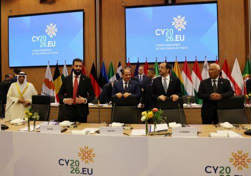 Στην Κύπρο διεξάγεται για πρώτη φορά το Άτυπο Ευρωπαϊκό Συμβούλιο, στο πλαίσιο της Κυπριακής Προεδρίας του Συμβουλίου της ΕΕ, με τους ηγέτες των κρατών-μελών της ΕΕ, αλλά και περιφερειακούς ηγέτες, Λευκωσία 24 Απριλίου 2026. ΚΥΠΕ/ΚΑΤΙΑ ΧΡΙΣΤΟΔΟΥΛΟΥ