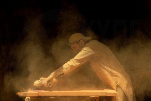 epa12926158 A Pakistani carpenter works at a workshop during International Workers' Day, on the outskirts of Peshawar, Khyber Pakhtunkhwa (KPK) province, Pakistan, 01 May 2026. Labor Day, or May Day, observed annually around the globe on 01 May, celebrates laborers, their rights, achievements, and contributions to society. The theme for International Labor...