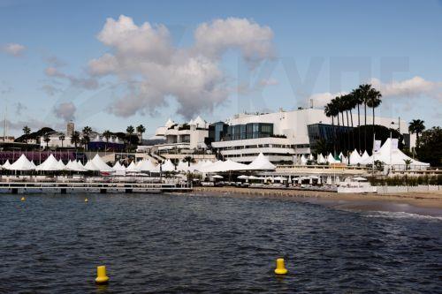 epa12947074 A general view of the Palais des Festivals one day before the start of the 79th Cannes Film Festival in Cannes, France, 11 May 2026. The film festival runs from 12 to 23 May 2026.  EPA/TERESA SUAREZ