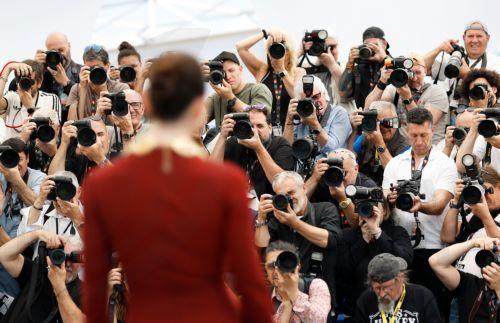 epa12977507 Barbara Lennie attends the photocall for 'Bitter Christmas' (Amarga Navidad) during the 79th annual Cannes Film Festival, in Cannes, France, 20 May 2026. The film festival runs from 12 to 23 May 2026.  EPA/SEBASTIEN NOGIER