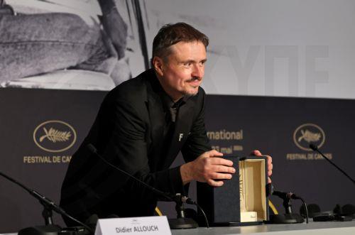 epa12989292 Cristian Mungiu, winner of the Palme d’Or for "Fjord attends the Palme d'Or winners press conference at the closing and awards ceremony of the 79th annual Cannes Film Festival, in Cannes, France, 23 May 2026. The film festival runs from 12 to 23 May 2026.  EPA/HODA DAVAINE / POOL
