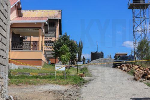 epa12999936 Parts of Utumishi Girls Academy is cordoned off following a deadly fire in Nakuru, 120 kilometers northwest of Nairobi, Kenya, 28 May 2026. At least 16 students were killed in a fire in the school dormitory overnight, according to police and government officials.  EPA/STRINGER