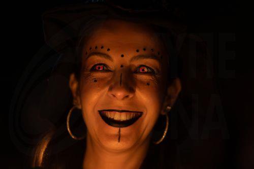 epa13003897 A participant dressed in costume attends the Convention of Witches and Wizards, an event focused on the world of magic and the occult, in Paranapiacaba, Sao Paulo, Brazil, 29 May 2026.  EPA/Isaac Fontana