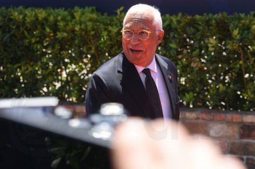 epa13017547 European Council President Antonio Costa arrives at the EU-Western Balkans summit in Tivat, Montenegro, 05 June 2026. The high-level one-day summit brings together European Union (EU) leaders and their Western Balkan counterparts to discuss concrete integration measures and accelerate the region's path toward bloc membership.  EPA/BORIS PEJOVIC