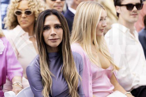 epa13033503 British singer Victora Beckham attends a ceremony honoring David Beckham with a star on the Hollywood Walk of Fame in Los Angeles, California, USA, 12 June 2026. Beckham was recognized in the Sports Entertainment category.  EPA/TED SOQUI