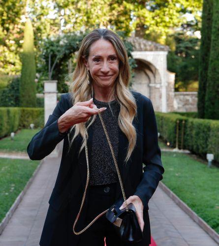 epa13081539 Arianna Meloni attends an event at Villa Taverna, the US ambassador's residence, to celebrate the upcoming US Independence Day, in Rome, Italy, 02 July 2026.  EPA/GIUSEPPE LAMI