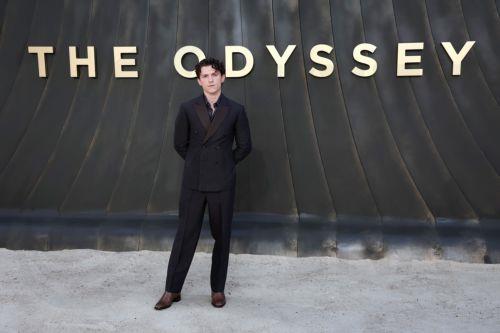 epa13092322 British actor and cast member Tom Holland attends the world premiere of 'The Odyssey' at the Odeon Leicester Square in London, Britain, 06 July 2026. The movie will be released on 17 July 2026.  EPA/ANDY RAIN