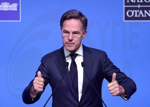 epa13098137 NATO Secretary General Mark Rutte speaks during a press conference at the 2026 NATO Summit in Ankara, Turkey, 08 July 2026. The NATO Summit takes place from 07-08 July.  EPA/FILIP SINGER