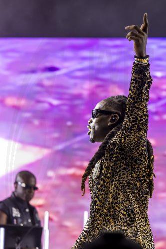 epa13132919 French rapper Jok'Air, the pseudonym of Melvin Felix Aka, performs on the Vega stage during the 49th edition of the Paleo Festival in Nyon, Switzerland, 25 July 2026. The Paleo Festival is an open-air music festival in the western part of Switzerland with about 250,000 spectators in six days and takes place from 21 to 26 July.  EPA/SALVATORE DI...