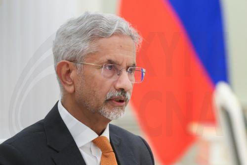 epa13188551 Indian Foreign Minister Subrahmanyam Jaishankar attends a meeting with Russian President Vladimir Putin (not pictured) at the Kremlin, in Moscow, Russia, 24 August 2026.  EPA/SERGEI KARPUKHIN/SPUTNIK/KREMLIN / POOL MANDATORY CREDIT