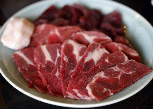 epa13238469 Bear, wild boar and deer meat are served at Suzukaen, a restaurant serving gibier, in Chichibu, Saitama prefecture, northeast of Tokyo, Japan, 09 September 2026 (issued 14 September 2026). Suzukaen, a restaurant specializing in game meat, is one of the few establishments in Japan to feature bear on its menu, amid unprecedented rise in bear...