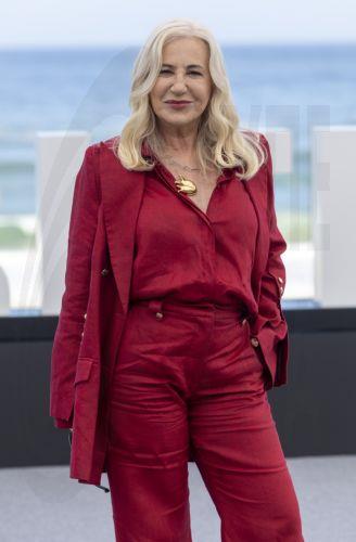 epa13253956 Actor Mercedes Moran poses during the presentation of the film 'Mis muertos tristes' (My Sad Dead) at the 74th edition of the San Sebastian Film Festival in San Sebastian, Spain, 21 September 2026.  EPA/JAVIER ETXEZARRETA