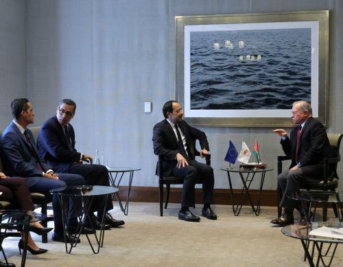 O Πρόεδρος της Δημοκρατίας κ. Νίκος Χριστοδουλίδης συναντήθηκε με τον Βασιλιά του Χασεμιτικού Βασιλείου της Ιορδανίας Abdullah II ibn Al Hussein, στη Νέα Υόρκη, Δευτέρα 21 Σεπτεμβρίου 2026. ΚΥΠΕ/ΚΑΤΙΑ ΧΡΙΣΤΟΔΟΥΛΟΥ