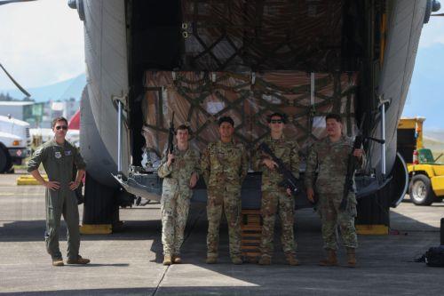 epa13254723 US Army personnel oversee a shipment of weapons purchased from the United States in Guatemala City, Guatemala, 21 September 2026. The shipment is the first such delivery since a US arms embargo imposed in 1978 was lifted in March 2026, and the weapons are intended to strengthen operations against drug trafficking and transnational organized...