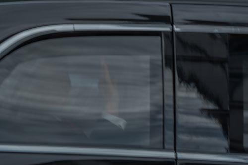 epa13254858 US President Trump waves as he departs from New York Mayor Zohran Mamdani's residence in New York, New York, USA, 21 September 2026.  EPA/OLGA FEDOROVA