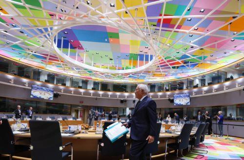 epa13305926 European Council President Antonio Costa during a European Council summit in Brussels, Belgium, 15 October 2026. European Union (EU) heads of state and government are meeting for a two-day summit on 15 and 16 October 2026 focusing on European competitiveness and energy prices, the EU's long-term budget for 2028-2034, continued support for...