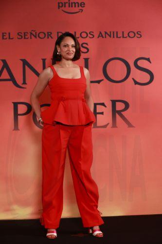 epa13333719 American actress Cynthia Addai-Robinson poses on the red carpet during the premiere of the television series 'The Lord of the Rings: The Rings of Power' in Mexico City, Mexico, 26 October 2026. The third season of the series features characters such as Gandalf and Sauron in narrative arcs adapted from notes written by J.R.R. Tolkien.  EPA/Mario...