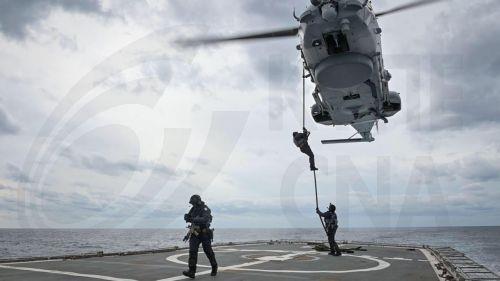 (Ξένη Δημοσίευση)  Φωτογραφία που δόθηκε σήμερα στη δημοσιότητα από τις συνεκπαιδεύσεις με τις Ένοπλες Δυνάμεις της Γαλλίας και του Ηνωμένου Βασιλείου, που διεξήχθησαν από την Τρίτη 22 Νοεμβρίου έως το Σάββατο 26 Νοεμβρίου 2022, και στο πλαίσιο του ευρύτερου σχεδιασμού του ΓΕΕΘΑ ως προς τις διεθνείς συνεργασίες των Ελληνικών Ενόπλων Δυνάμεων.Το Σάββατο 26...