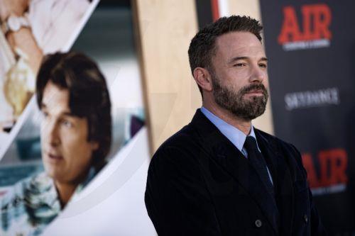 epa10546613 US actor Ben Affleck attends the premiere of 'Air' at the Regency Village Theatre in Los Angeles, California, USA, 27 March 2023. The movie will be released in theaters on 05 April 2023.  EPA/ETIENNE LAURENT