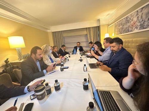 Διάσκεψη Τύπου Προέδρου της Δημοκρατίας Νίκου Χριστοδουλίδη στη Νέα Υόρκη