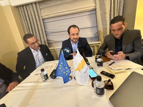 Διάσκεψη Τύπου Προέδρου της Δημοκρατίας Νίκου Χριστοδουλίδη στη Νέα Υόρκη