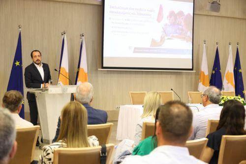 Ο Πρόεδρος της Δημοκρατίας κ. Νίκος Χριστοδουλίδης απευθύνει ομιλία σε εκδήλωση για την έναρξη του δομημένου διαλόγου για την Ειδική Εκπαίδευση.