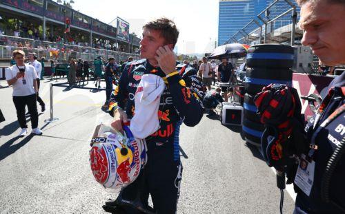 epa11605344 Dutch driver Max Verstappen of Red Bull Racing prepares before the 2024 Formula One Grand Prix of Azerbaijan, at the Baku City Circuit in Baku, Azerbaijan, 15 September 2024.  EPA/ALI HAIDER