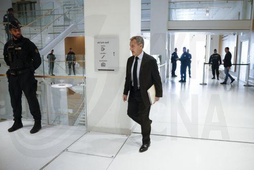 epa11821994 French former president Nicolas Sarkozy (C) arrives at the courthouse in Paris, France, 13 January 2025. Sarkozy and twelve other people, including three former ministers, stand trial for criminal conspiracy to receive funds for the 2007 presidential campaign from the regime of late Libyan leader Muammar Gaddafi. Sarkozy has already been...