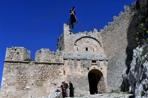 Προετοιμασίες για τα γυρίσματα της «Οδύσσειας» του Christopher Nolan στην Ακροκόρινθο, Παρασκευή 7 Μαρτίου 2025. ΑΠΕ-ΜΠΕ/ΑΠΕ-ΜΠΕ/ΒΑΣΙΛΗΣ ΨΩΜΑΣ