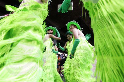 epa12149220 Participants take part in the Bangkok Pride Parade 2025 to celebrate Pride Month in Bangkok, Thailand, 01 June 2025. Thousands of people joined the parade along the main road of a major business district. Pride Month is celebrated worldwide every June to commemorate the 1969 Stonewall uprising and to raise awareness and promote equal rights for...