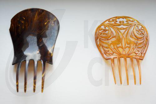 epa12154987 Hair combs owned by Salvador Dali's family is displayed in Figueres, Spain, 04 June 2025. Original furniture and objects from Salvador Dali's family were donated to the museum located at the Dali family home.  EPA/DAVID BORRAT