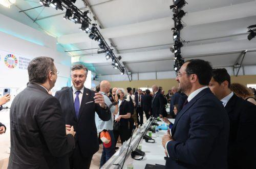 Ο Πρόεδρος της Δημοκρατίας κ. Νίκος Χριστοδουλίδης στην παράλληλη δράση της Ευρωπαϊκής Επιτροπής με θέμα «The European Ocean Pact: aligning domestic, regional and international ocean», στο πλαίσιο της 3ης Διάσκεψης των Ηνωμένων Εθνών για τους Ωκεανούς (UNOC3).