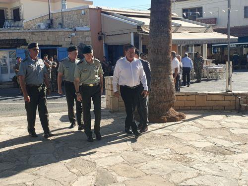 Τελέστηκε το ετήσιο μνημόσυνο του Αρχηγού της Εθνικής Φρουράς, Ευάγγελου Φλωράκη, στον Ιερό Ναό Αποστόλου Λουκά στα Κούκλια.