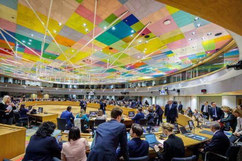 epa12399223 A general view during the second day of an EU Agriculture and Fisheries Council meeting in Brussels, Belgium, 23 September 2025. EU agriculture and fisheries ministers are in Brussels to discuss proposed regulations concerning the European Union's support for the Common Fisheries Policy, the European Ocean Pact, and the EU's maritime and...