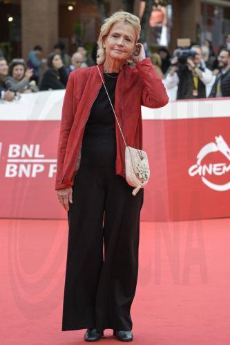 epa12475663 Italian director Cristina Comencini arrives on the red carpet for a Save the Children event at the 20th annual Rome Film Fest, in Rome, Italy, 23 October 2025. The Festa del Cinema di Roma runs from 15 to 26 October 2025.  EPA/RICCARDO ANTIMIANI