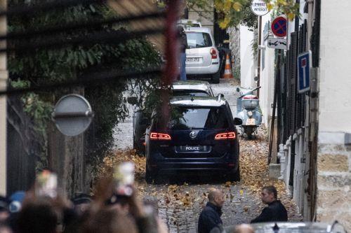 epa12516341 Former French President Nicolas Sarkozy arrives by car at his house after leaving La Sante prison following a court decision to release him, in Paris, France, 10 November 2025. A French appeals court approved a request for an early release of Sarkozy, who was sentenced to five years in jail for his role in the case involving funds from Gaddafi....
