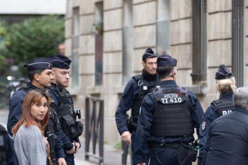 epa12516343 Police officers stand guard next to the house of former French President Nicolas Sarkozy after a court decision to release him, in Paris, France, 10 November 2025. A French appeals court approved a request for an early release of Sarkozy, who was sentenced to five years in jail for his role in the case involving funds from Gaddafi. The former PM...