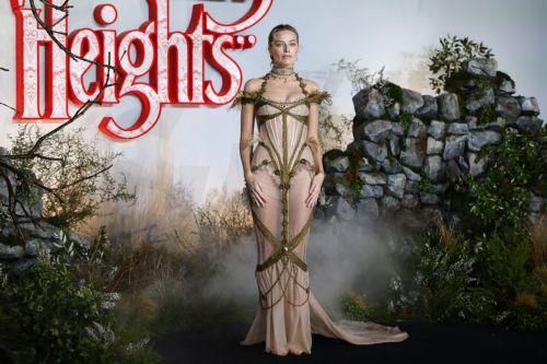 epa12707102 Australian actor and cast member Margot Robbie poses at the UK Premiere of 'Wuthering Heights' at Odeon Luxe Leicester Square in London, Britain, 05 February 2026.  EPA/TOLGA AKMEN