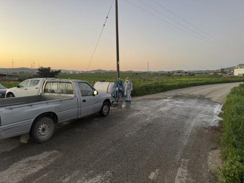 Κλειστοί δρόμοι λόγω υγειονομικών μέτρων στα Λειβάδια