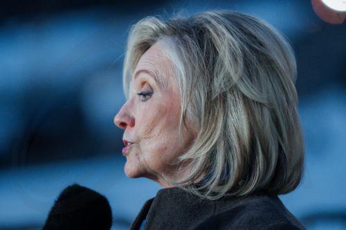 epa12780363 Former First Lady and Secretary of State Hillary Clinton speaks after giving deposition before the House Oversight Committee in Chappaqua, New York, USA, 26 February 2026. The House Oversight Committee dropped its contempt proceedings against Bill and Hillary Clinton after they agreed to testify about their ties to Jeffrey Epstein, following...