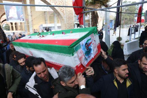 epa12805696 Iranians attend funeral for victims of the conflict between Iran, Israel and the US, at the Behesht Zahra cemetery in southern Tehran, Iran, 09 March 2026. A joint Israeli and US military operation continues to target multiple locations across Iran, since the early hours of 28 February 2026.  EPA/ABEDIN TAHERKENAREH