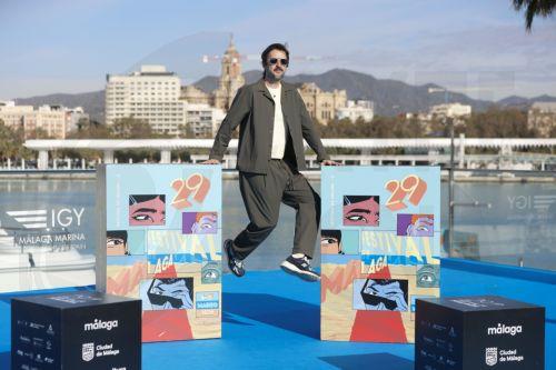 epa12805804 Spanish actor and cast member Julian Lopez poses for photographers during the presentation of the film 'Laponia' in the framework of 29th Malaga Film Festival, in Malaga, southern Spain, 09 March 2026. The festival that runs from 06 to 15 March.  EPA/JORGE ZAPATA