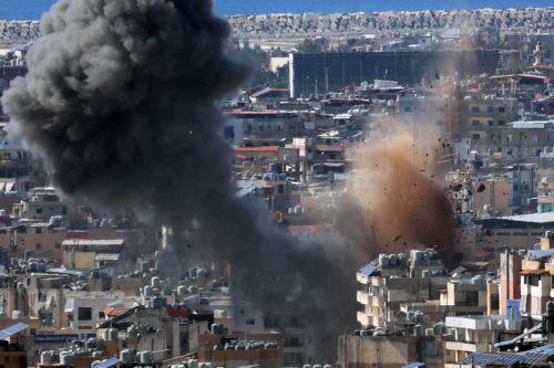 epa12807384 An Israeli airstrike targets the Dahiyeh neighborhood of southern Beirut, Lebanon, 09 March 2026. The Israeli military stated it is conducting strikes across the country targeting Hezbollah infrastructure and personnel. According to the Lebanese Ministry of Public Health, at least 394 people were killed and 1,160 others injured in airstrikes...