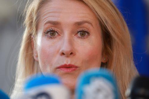 epa12824675 European Union High Representative for Foreign Affairs and Security Policy Kaja Kallas arrives ahead of a Foreign Affairs Council meeting at the Council of the European Union in Brussels, Belgium, 16 March 2026. EU ministers are discussing the impact of the escalating conflict in the Middle East and possible measures to safeguard freedom of...