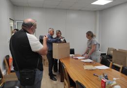 Overseas ballot boxes handed over ahead 