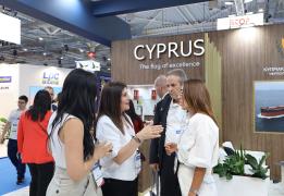 Deputy Shipping Minister at Posidonia 20
