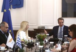 Κυπριακό και ευρωπαϊκά ζητήματα συζήτησα