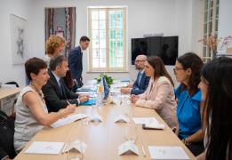 Cypriot and Greek Deputy Ministers discu