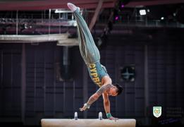 منتخب قبرص للجمباز الفني يتأهل للمونديال