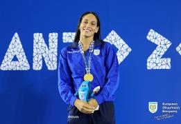 Kalia Antoniou wins Cyprus’ first gold a